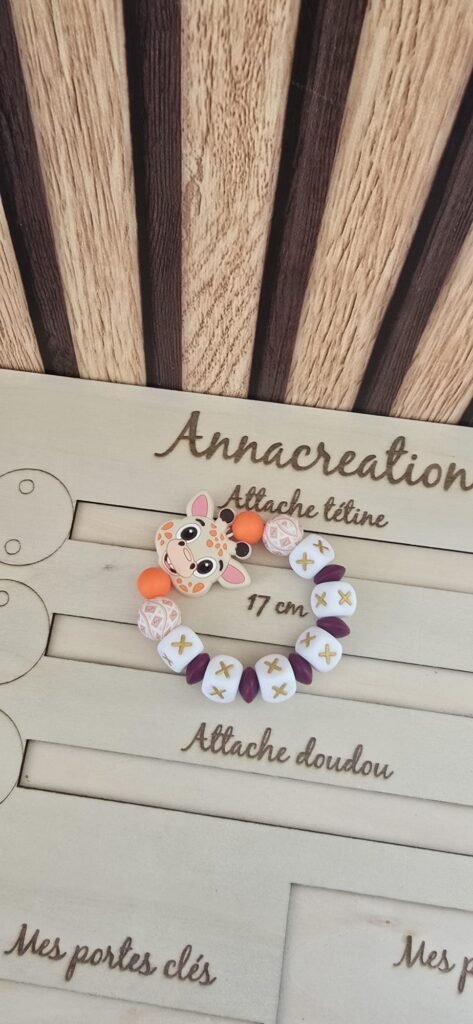 Anneau de dentition personnalisé AnnaCreation
